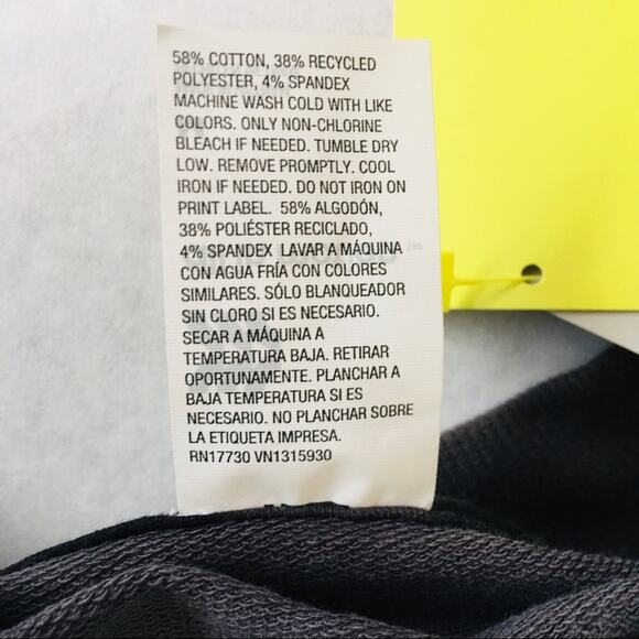 All in Motion | Ink Spot Terry Crew Neck Pullover NWT M - Picture 8 of 10